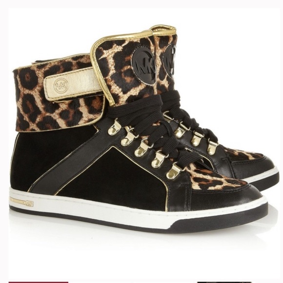 michael kors cheetah print sneakers